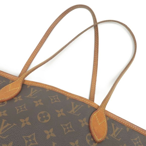Auth Louis Vuitton Neverfull MM monogram beige - Picture 3 of 12